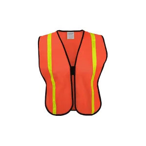 Economy Orange Mesh with 1" Lime Tape (One Size Only)