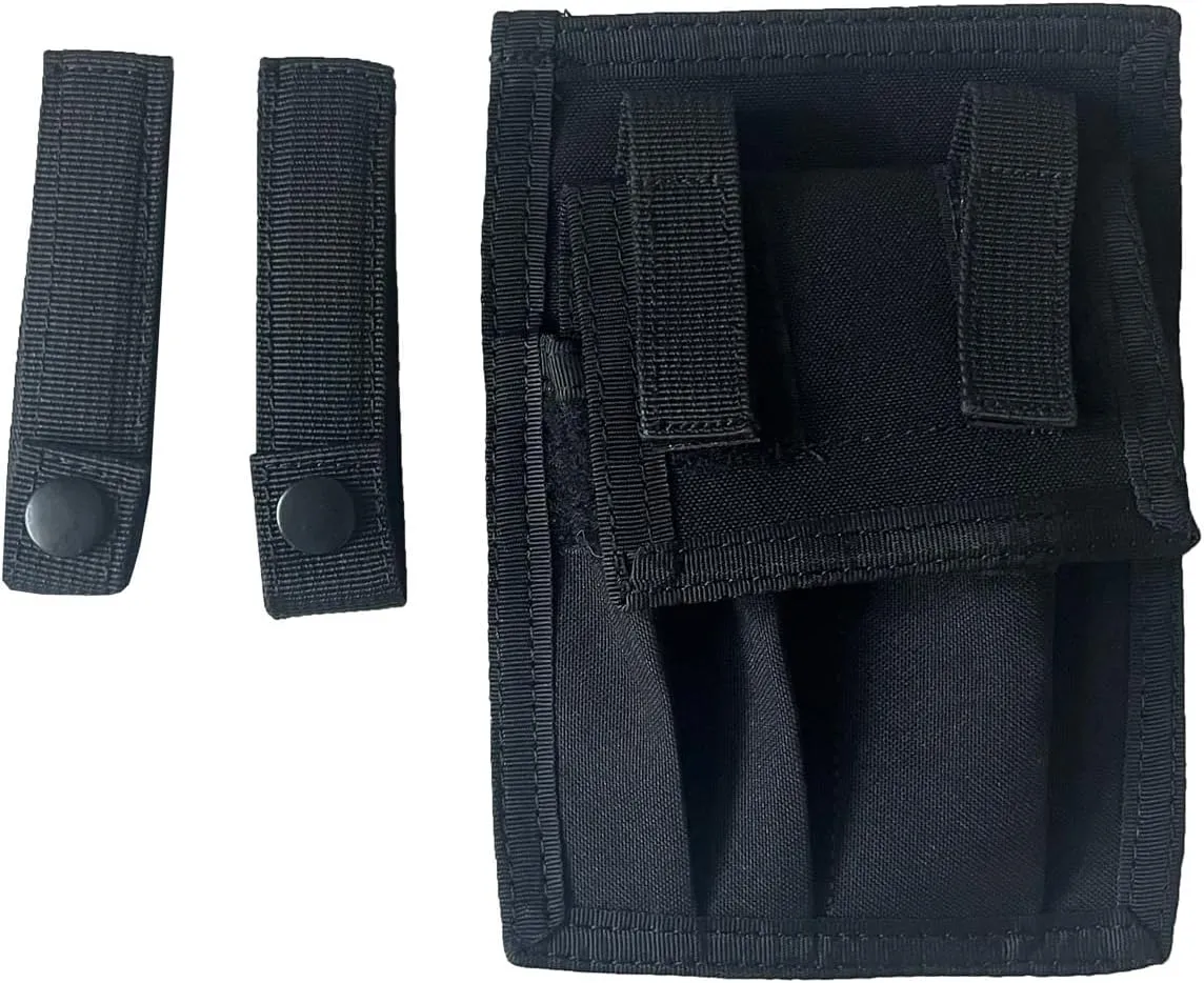 EMT Belt/Tactical Molle Compatible Pack Holster, Black by Rescue Essentials