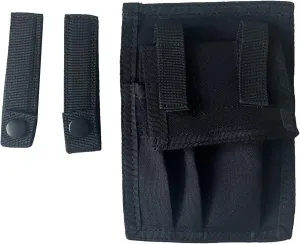 EMT Belt/Tactical Molle Compatible Pack Holster, Black by Rescue Essentials