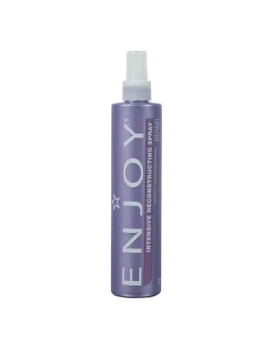 Enjoy Hair Care Intensive Reconstructing Spray, 10 Fl Oz - Amino Acid Formula for Curly Hair, Detangler , Styling Products, Anti Frizz , Color Safe, Sulfate Free
