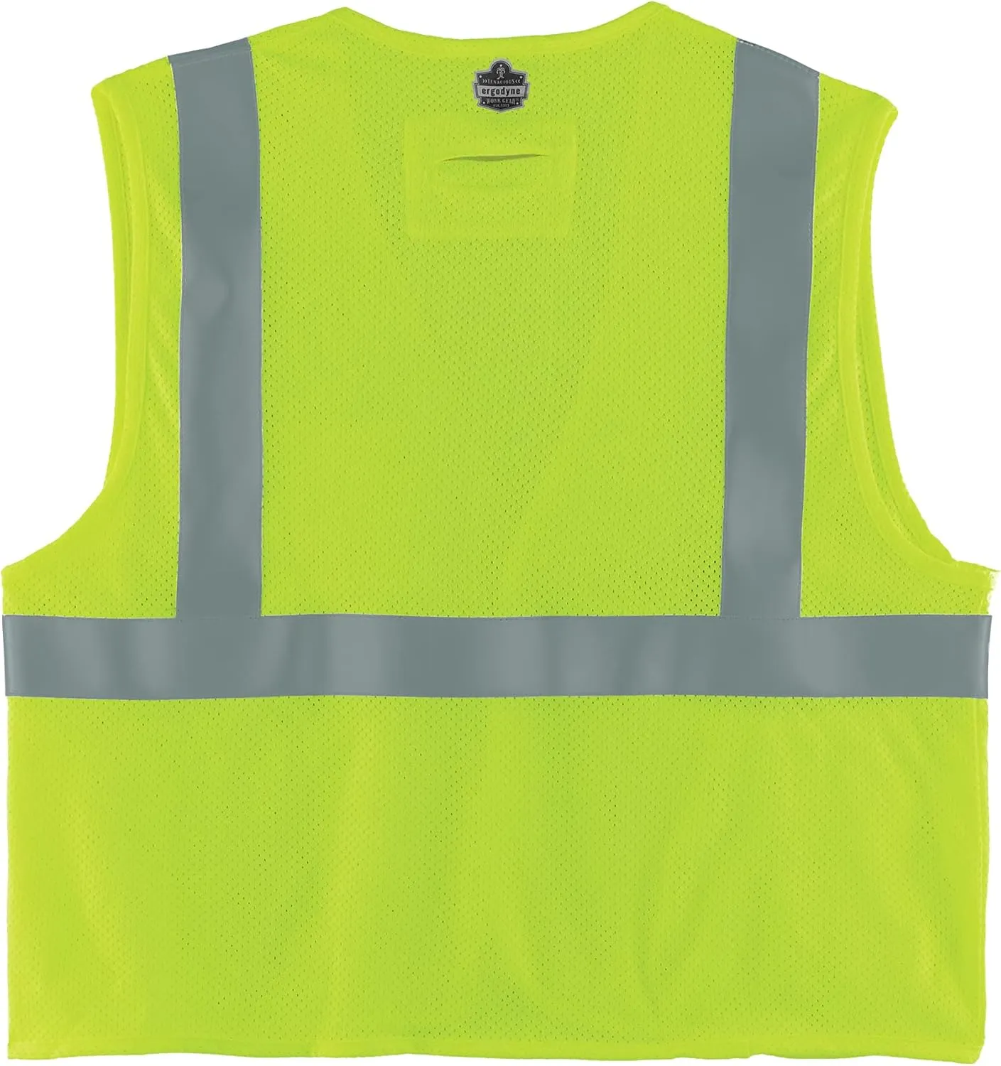 Ergodyne unisex-adult Glowear 8263frhl Hi-vis Fr Safety Vest - Class 2, Nfpa 70e, Mesh, Hook & Loop, Economy