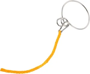 FAVOMOTO 1Set Stainless Steel Boat Anchor Ring Set with Carabiner Durable Retrieval System for Yachts Fishing Boats and Applications Tear Resistant Rope for Secure Anchoring
