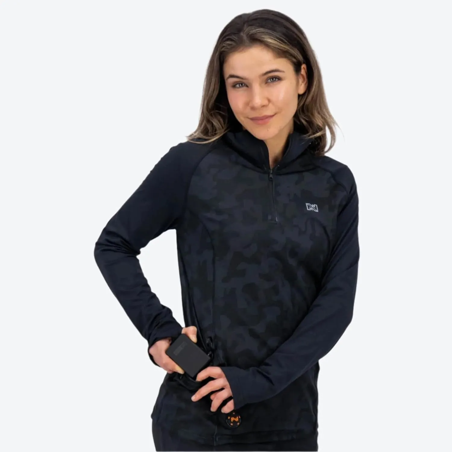 Fieldsheer Mobile Warming Women's Proton Heated Baselayer Shirt with Battery Pack
