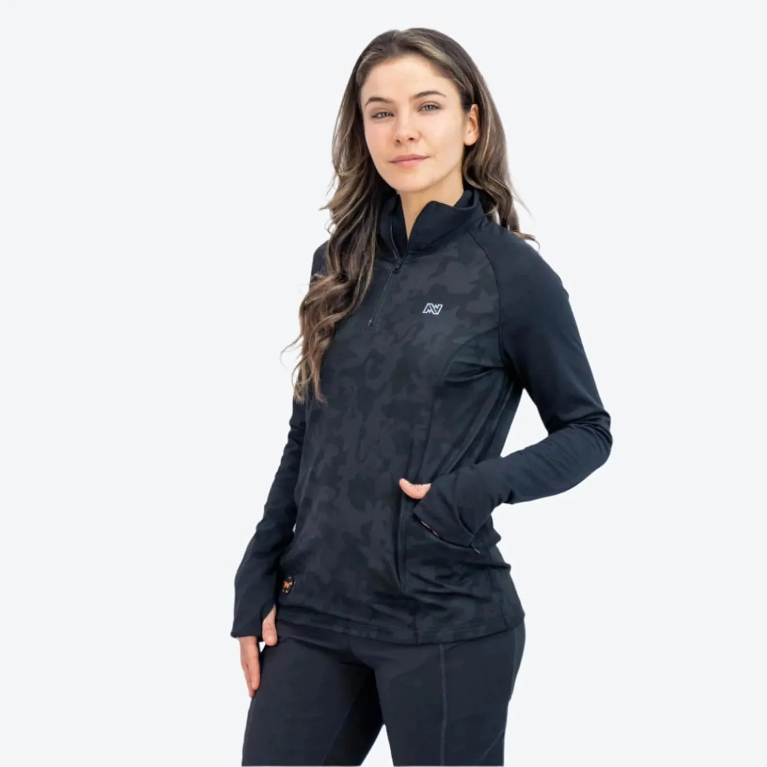 Fieldsheer Mobile Warming Women's Proton Heated Baselayer Shirt with Battery Pack