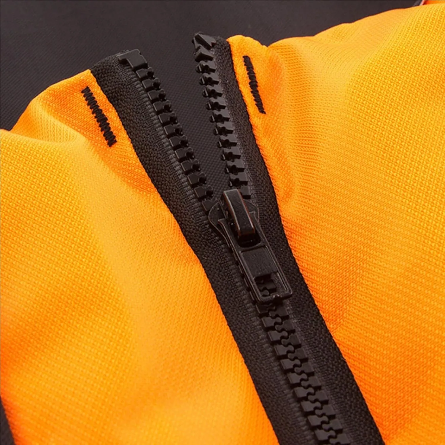 Floating Swim Vest with Zip Pocket and Reflective Stripe, Adjustable, Buoyancy Aid Vest for Boating Kayaking Surfing