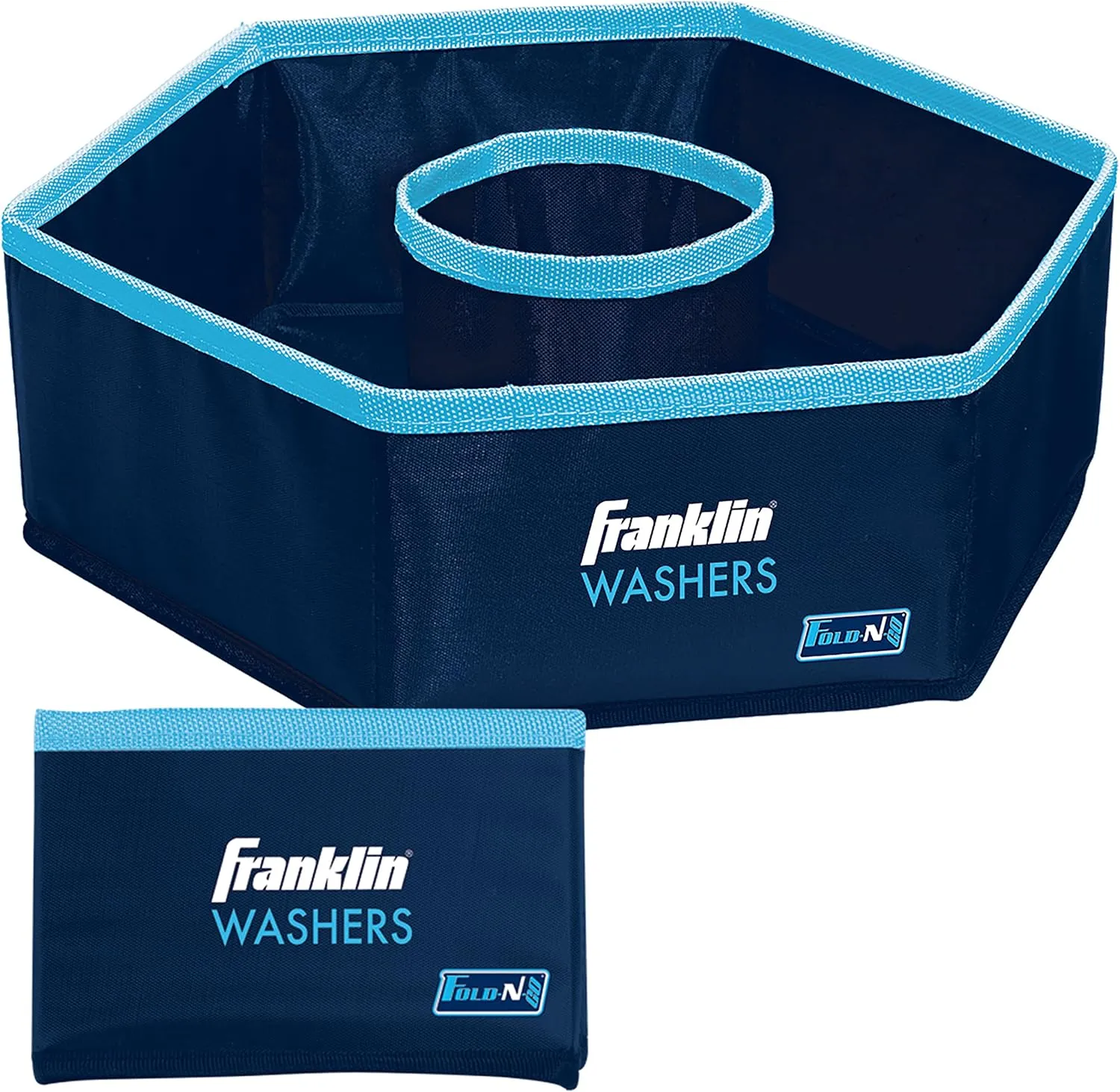 Franklin Sports Washer Toss Game Set - Outdoor Washers Set with Targets   Washers - Perfect for Lawn, Beach   More - Classic Outside   Tailgate Game
