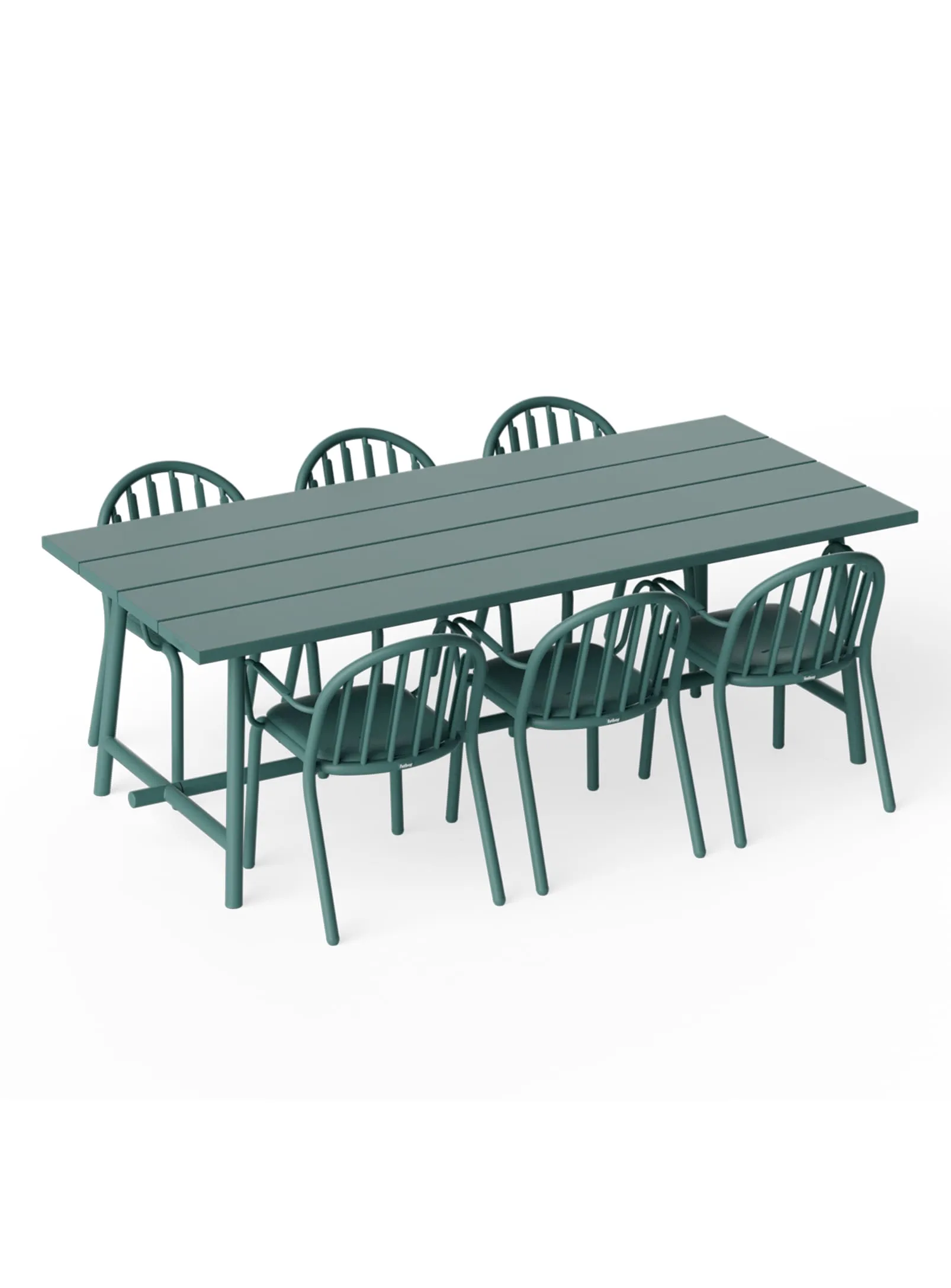 Fred's Dining Set<br> 1 Large Table   6 Chairs