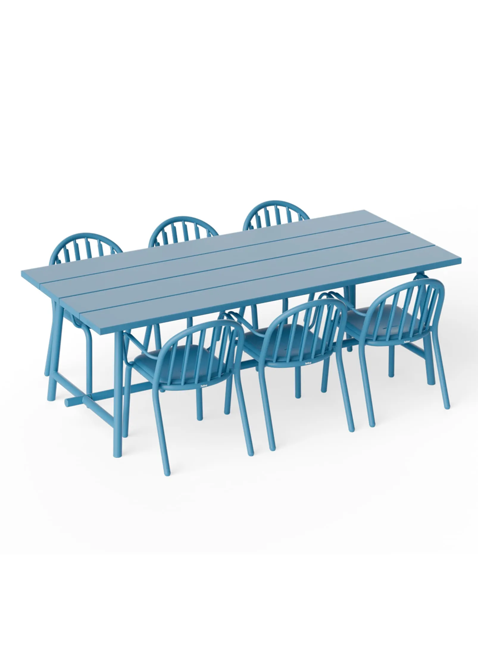 Fred's Dining Set<br> 1 Large Table   6 Chairs