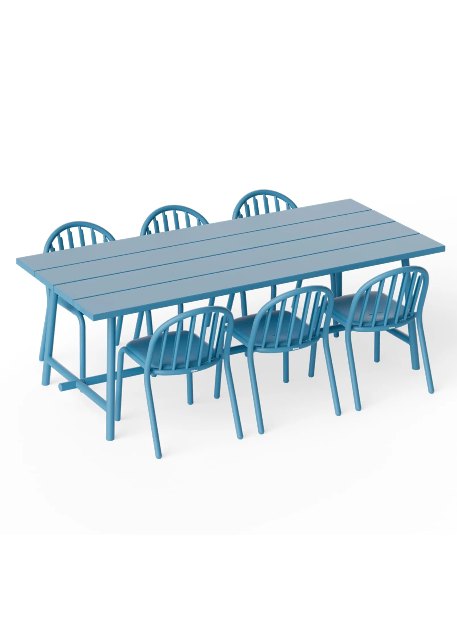 Fred's Dining Set<br> 1 Large Table   6 Chairs