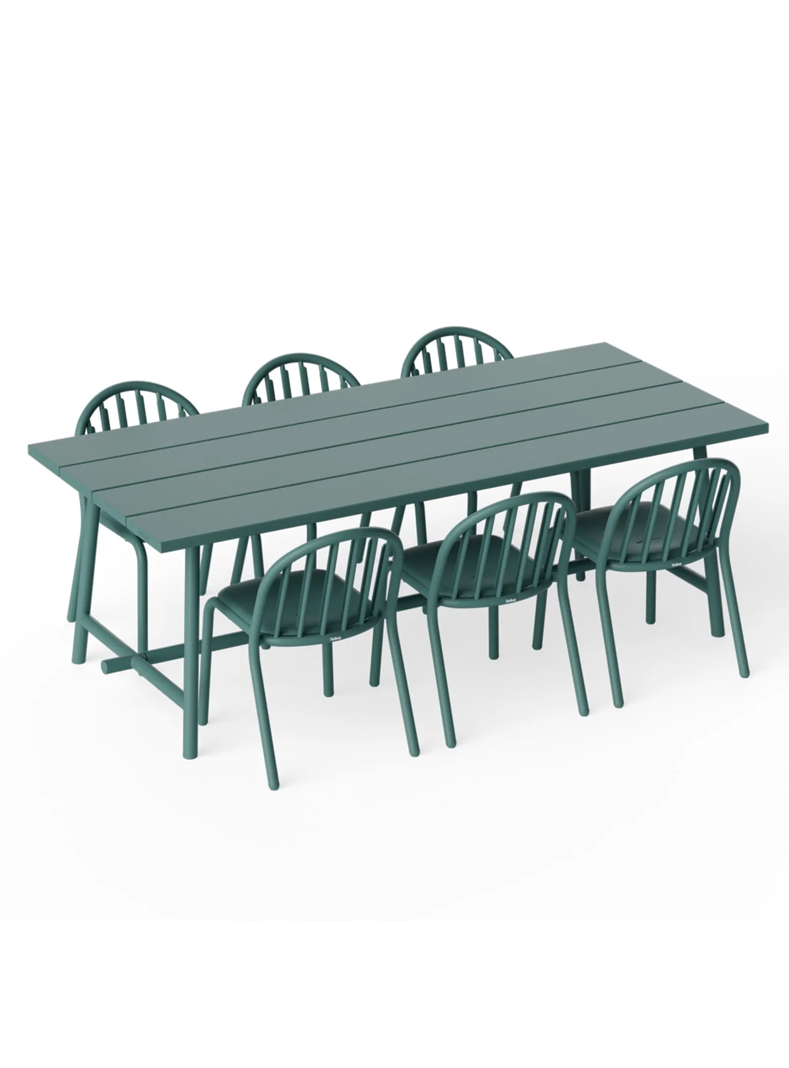 Fred's Dining Set<br> 1 Large Table   6 Chairs