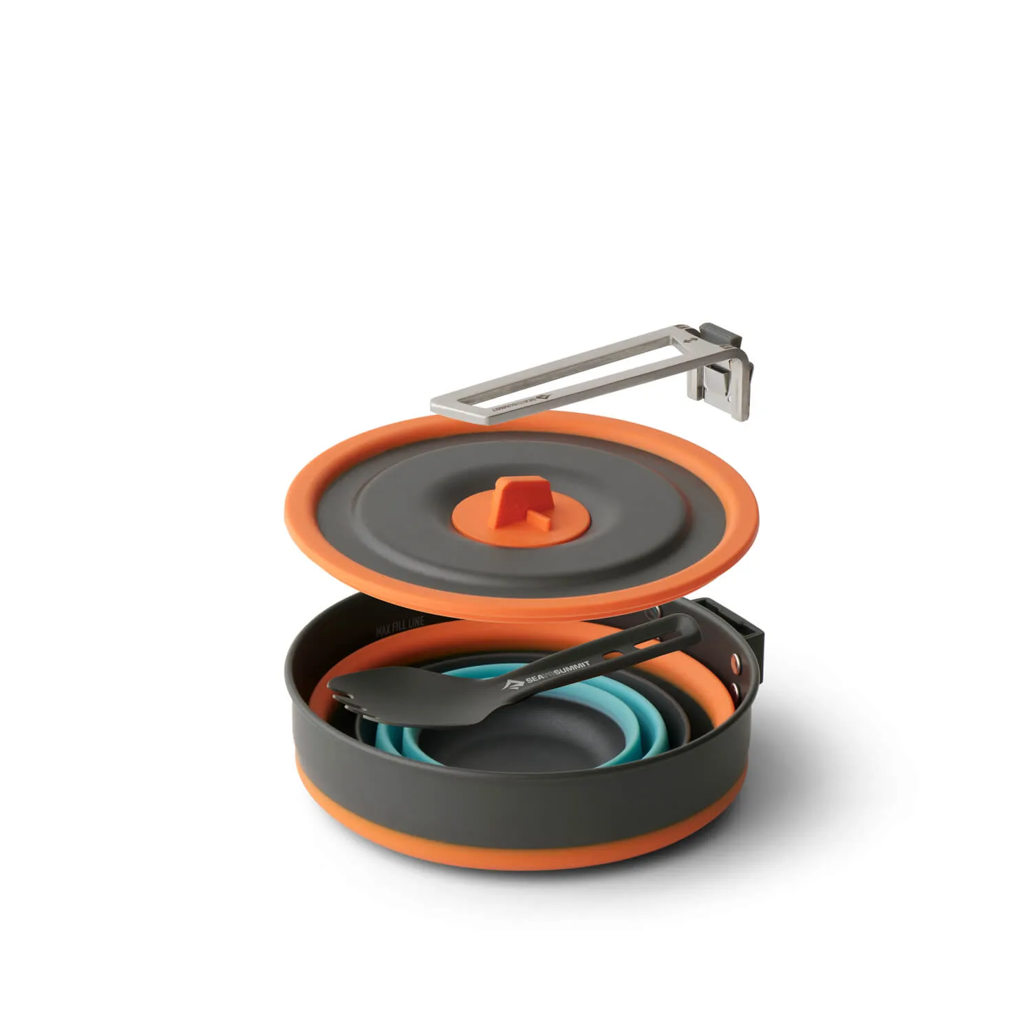 Frontier UL Collapsible Cook One Pot Cook Set 3pc
