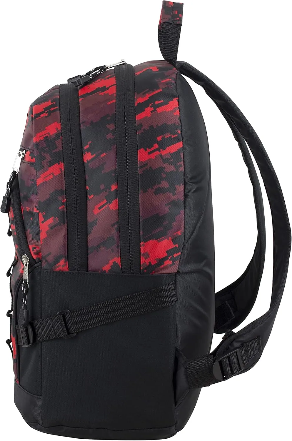 FUEL Hiking Laptop Backpack, College Bookbag, Travel Daypack with 5 Compartments, Dynamo Tech Pocket, 18.5 Inches