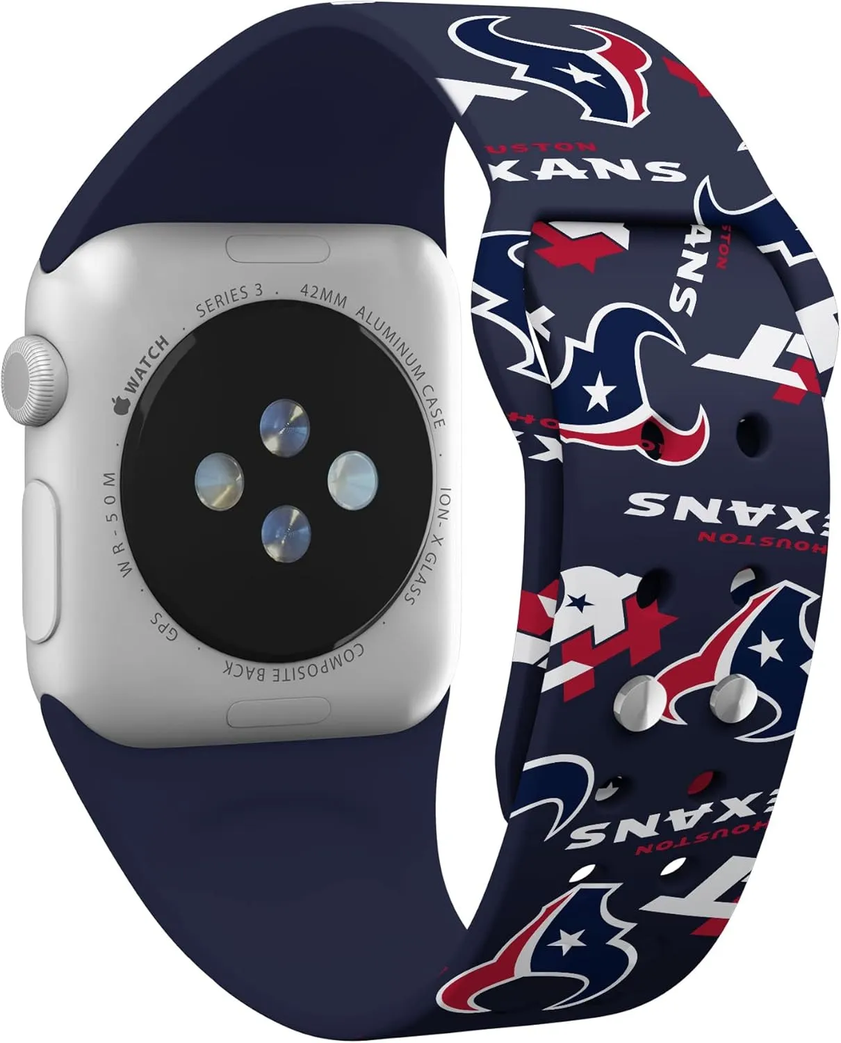 Game Time Houston Texans HD Combo Package Compatible with Apple Watch and AirPods Pro (Random)