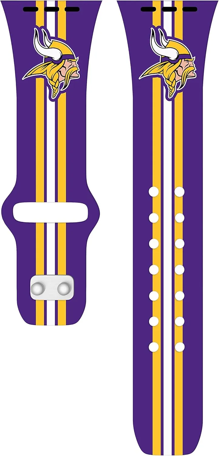 Game Time Minnesota Vikings HD Combo Package Compatible with Apple Watch and AirPods Gen 1&2