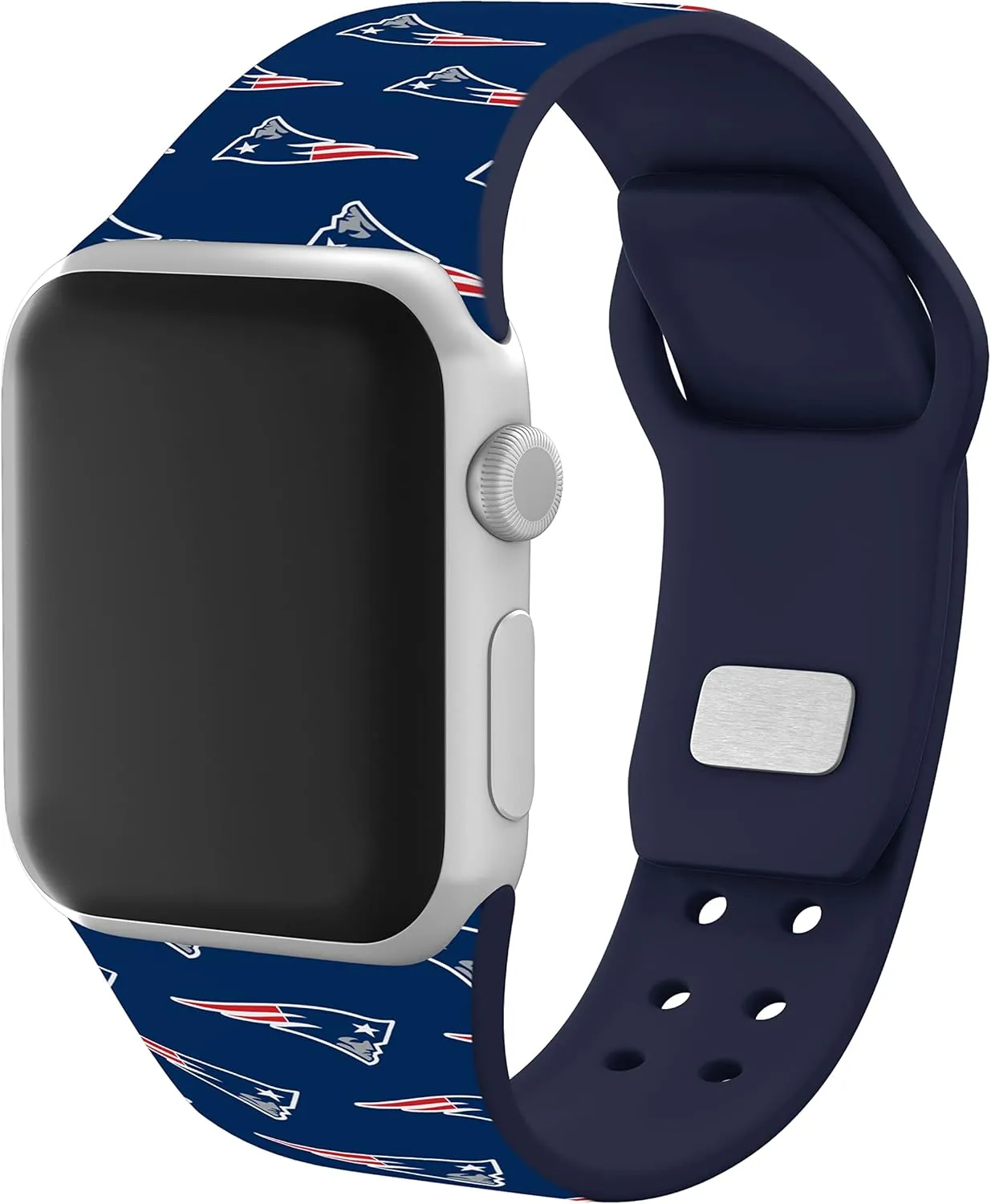 Game Time New England Patriots HD Combo Package Compatible with Apple Watch and AirPods Gen 1&2