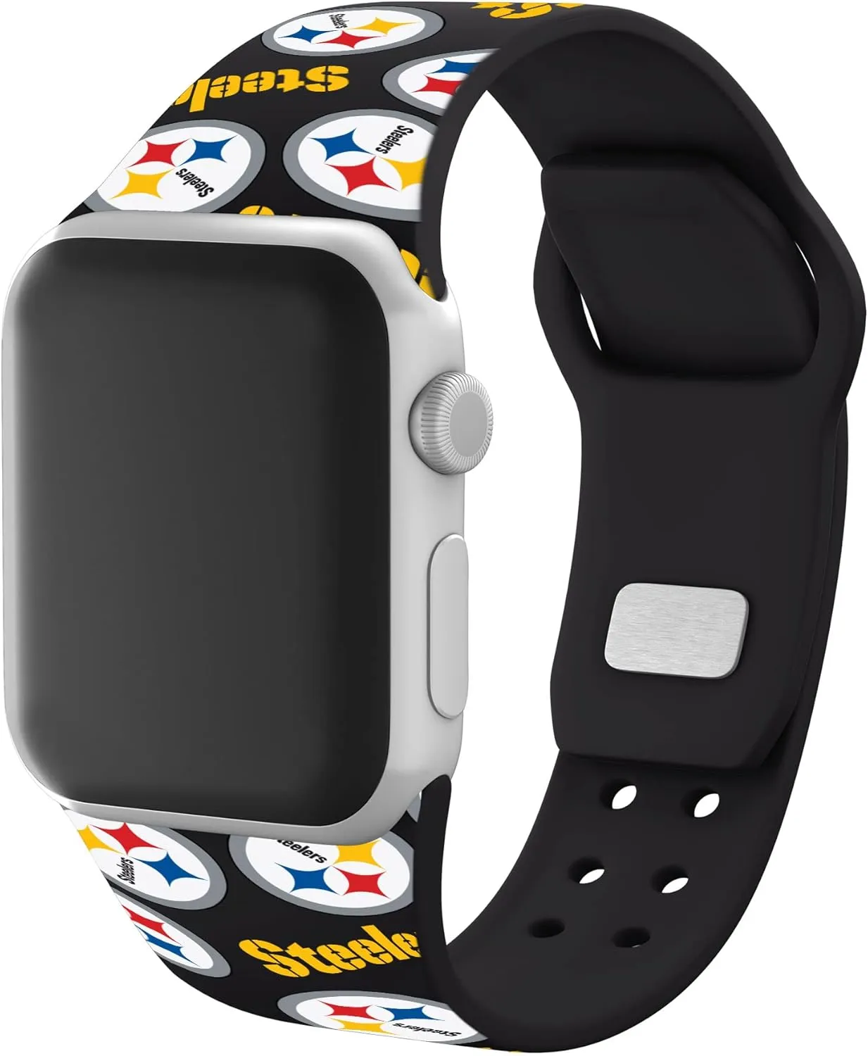 Game Time Pittsburgh Steelers HD Combo Package Compatible with Apple Watch and AirPods Gen 1&2 (Random)