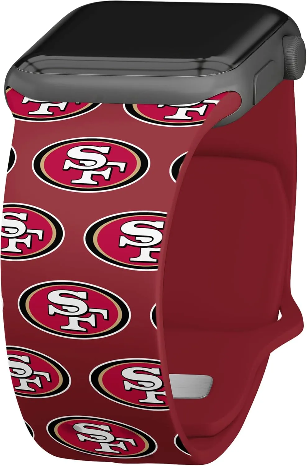 Game Time San Francisco 49ers HD Combo Package Compatible with Apple Watch and AirPods Pro (Repeating)