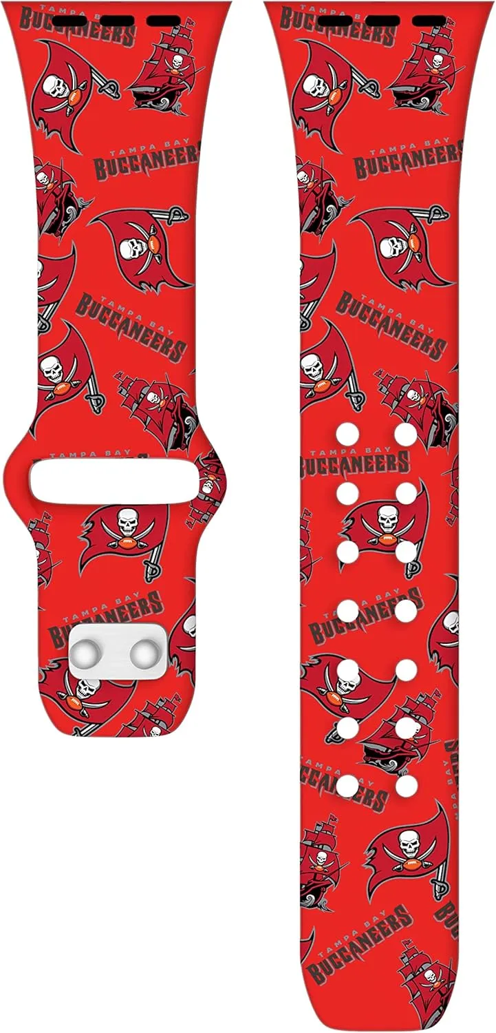 Game Time Tampa Bay Buccaneers HD Combo Package Compatible with Apple Watch and AirPods Pro (Random)