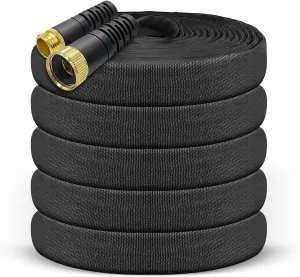 Garden Hose, 75ft Water Hose, Non-Expanding Outdoor Garden Hose with 3/4" Fittings, Water Pipe, Water Hose Useful House Gifts for Outdoor Lawn Car Watering Plants