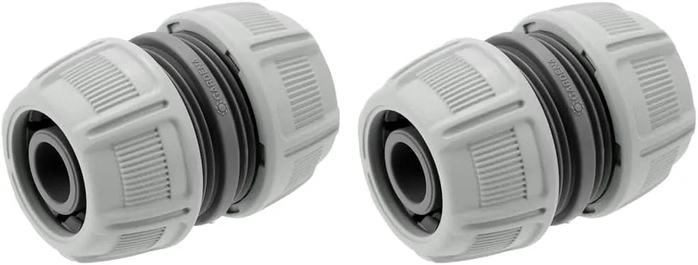Gardena Hose Repairer/Mender for (5/8") Hose (Pack of 2)