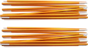 GEERTOP Portable Aluminum Replacement Tent Poles for 2 Person Tent Ultralight Aluminium Rods for Camping Hiking Backpacking