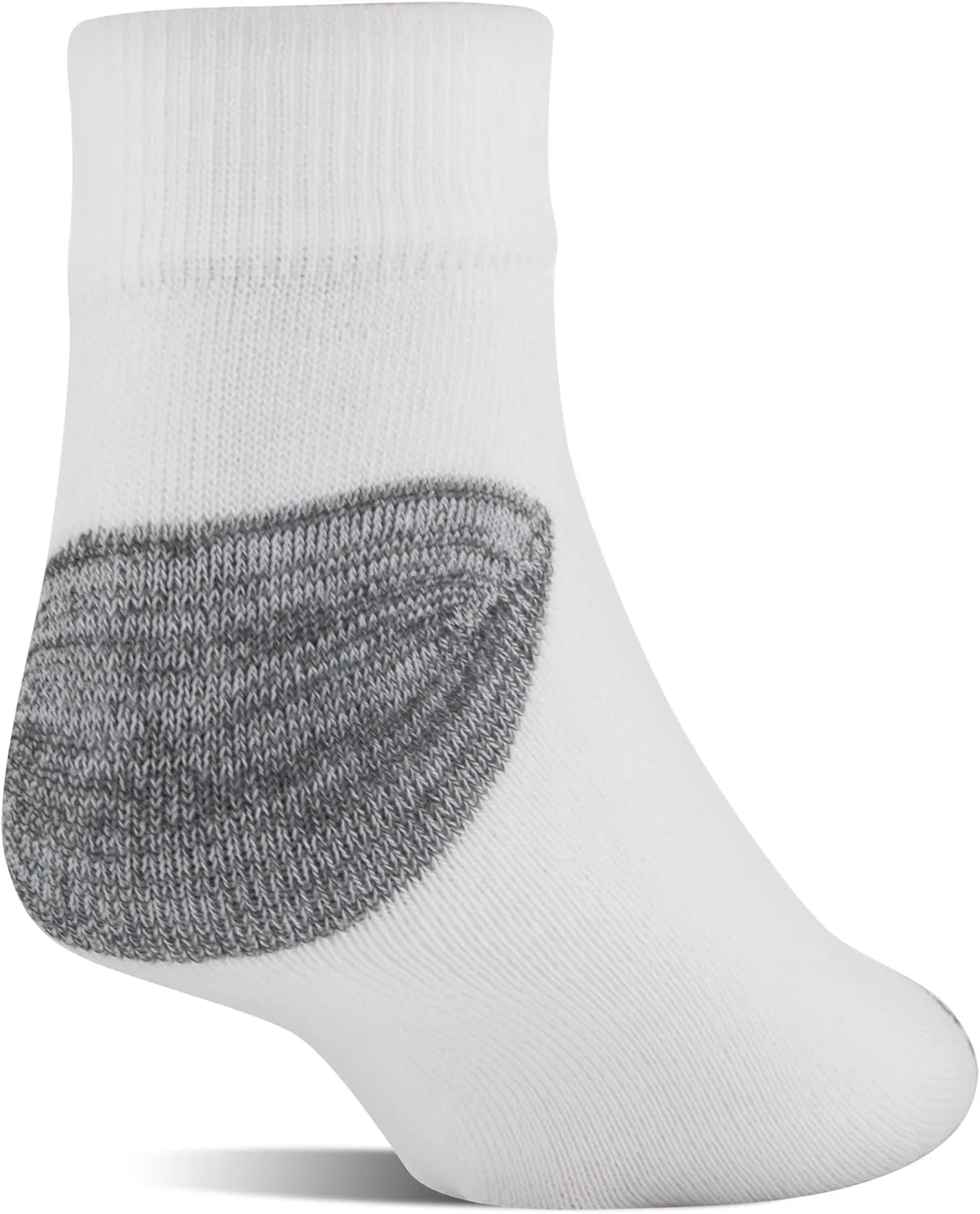 Gildan Men's Polyester Half Cushion Low Cut Socks, 12-pack