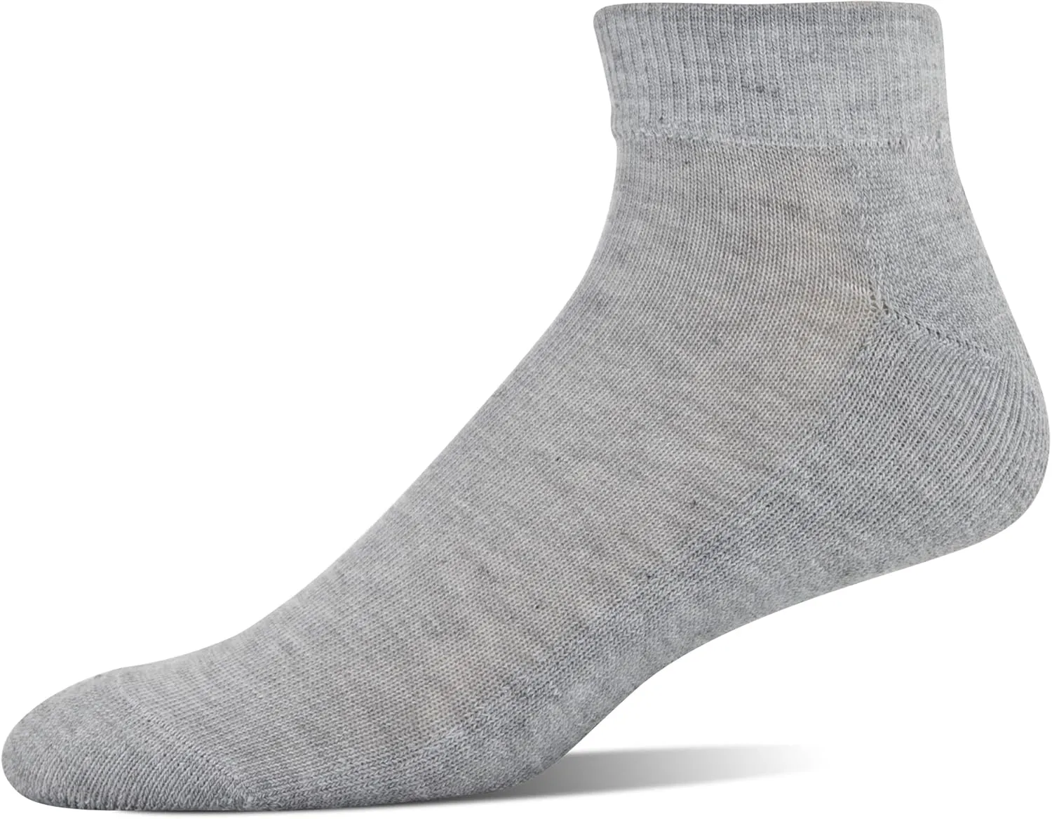 Gildan Men's Polyester Half Cushion Low Cut Socks, 12-pack