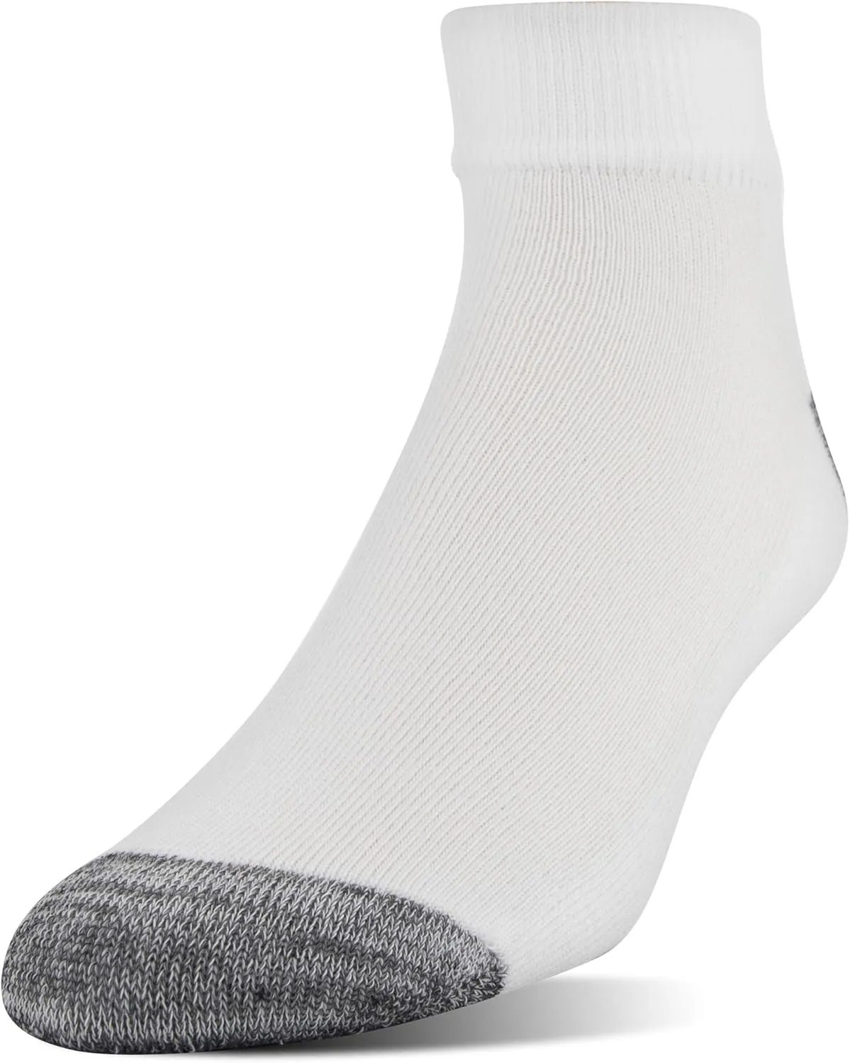 Gildan Men's Polyester Half Cushion Low Cut Socks, 12-pack