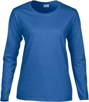 Gildan Women's Heavy Cotton Long Sleeve T-Shirt, 2-Pack