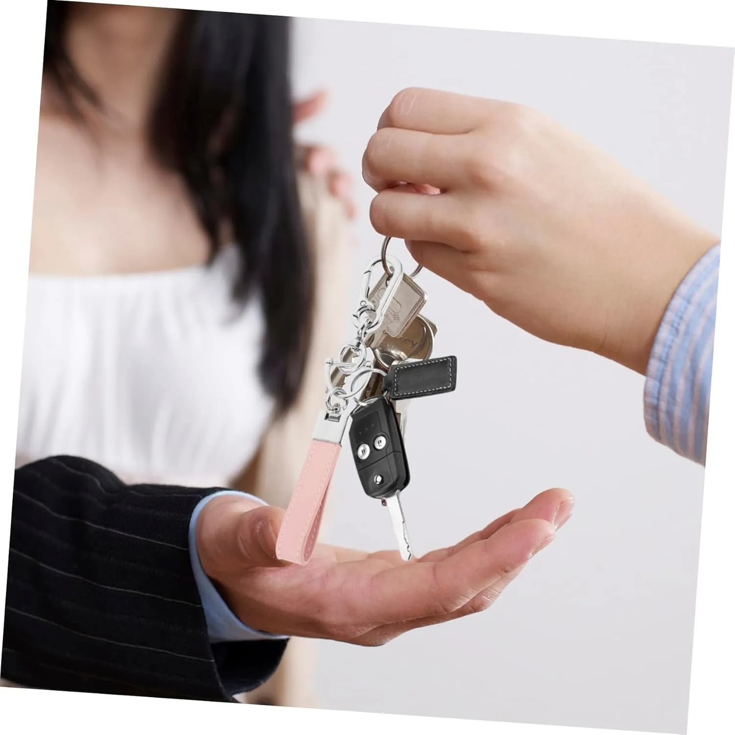 GLEAVI 1 Set Key Chain Men Wallet Carabiner Key Rings Ornaments Anti- Lost Keychain Mens Lanyard for Keys