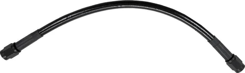 Goodridge 11346 Universal Black Brake Hose with Black Ends - 46in.