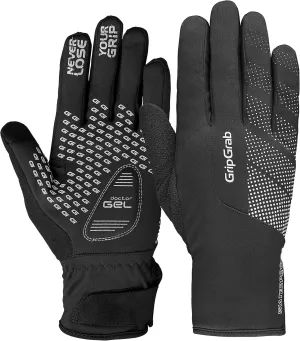 GripGrab Ride Waterproof Thermal Padded Cycling Gloves - Fleece Lined, Windproof, Winter Bike Gloves
