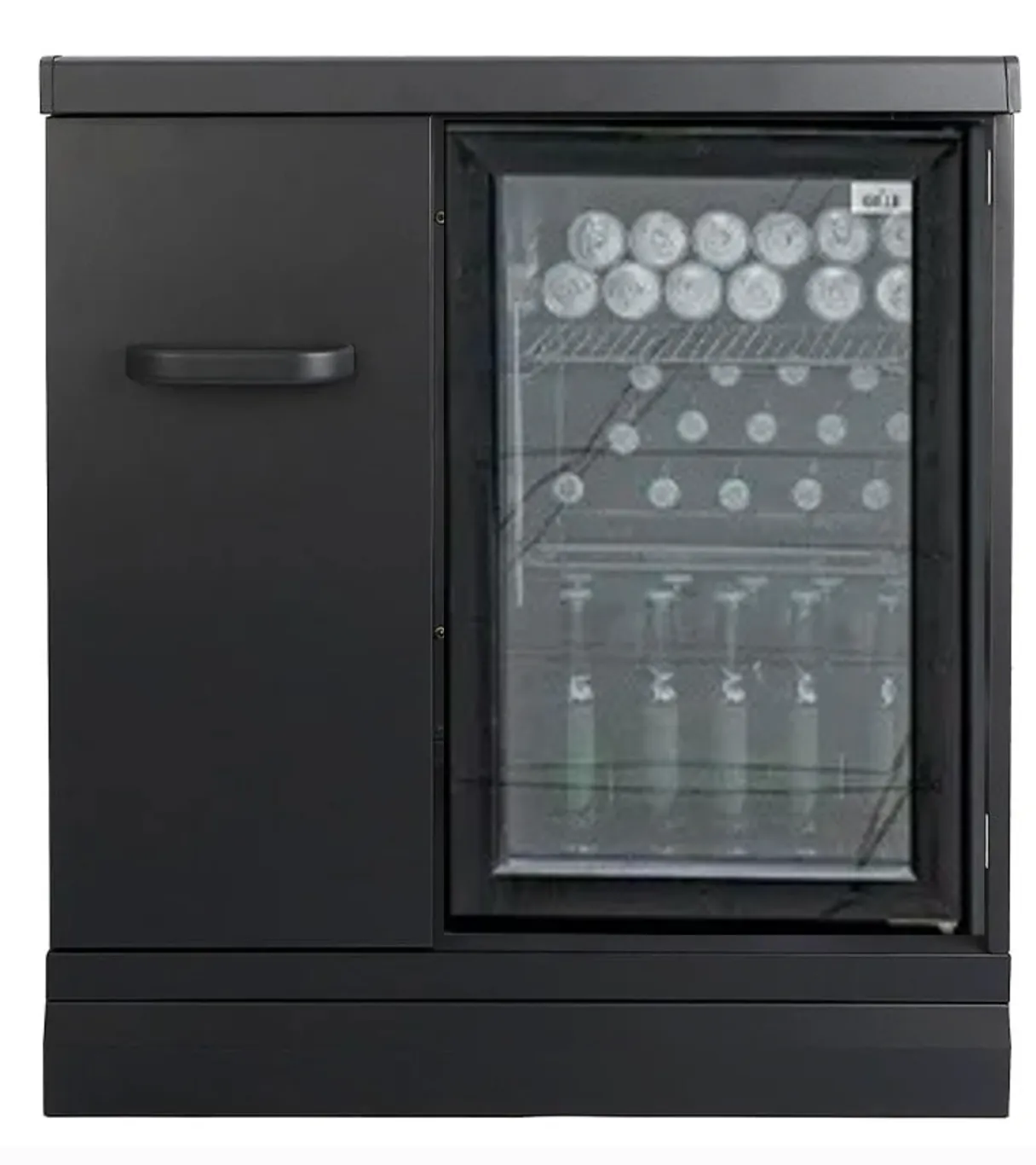 GRLLR Outdoor Kitchen 4 Burner and Fridge