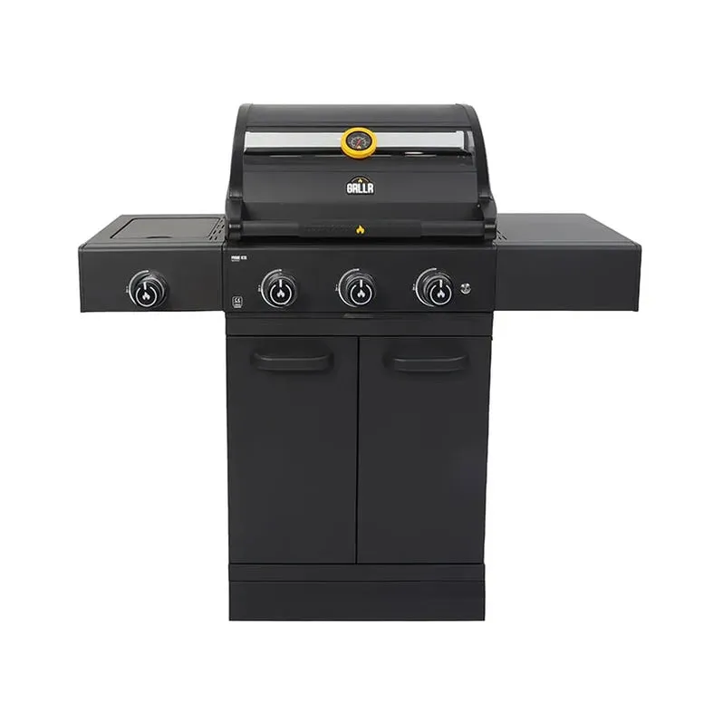 GRLLR Outdoor Kitchen 4 Burner and Fridge