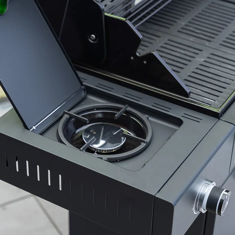 GRLLR Outdoor Kitchen 4 Burner and Fridge