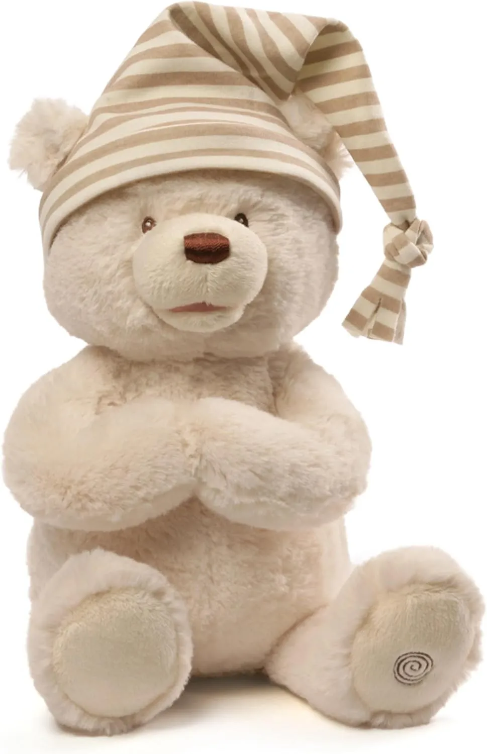 GUND Animated Goodnight Prayer Bear Spiritual Plush Stuffed Animal, 15"