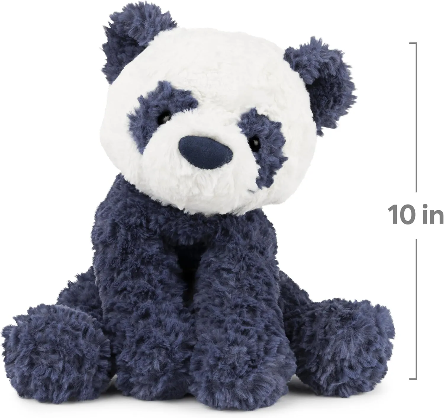 GUND Cozys Collection Panda, Panda Bear Stuffed Animal, Plush Toy for Ages 1 and Up, Navy Blue, 10”