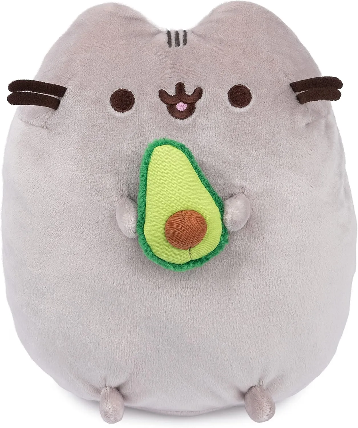 GUND Pusheen Snackable Avocado Plush, Stuffed Animal for Ages 8 and Up, 9.5”, Gray