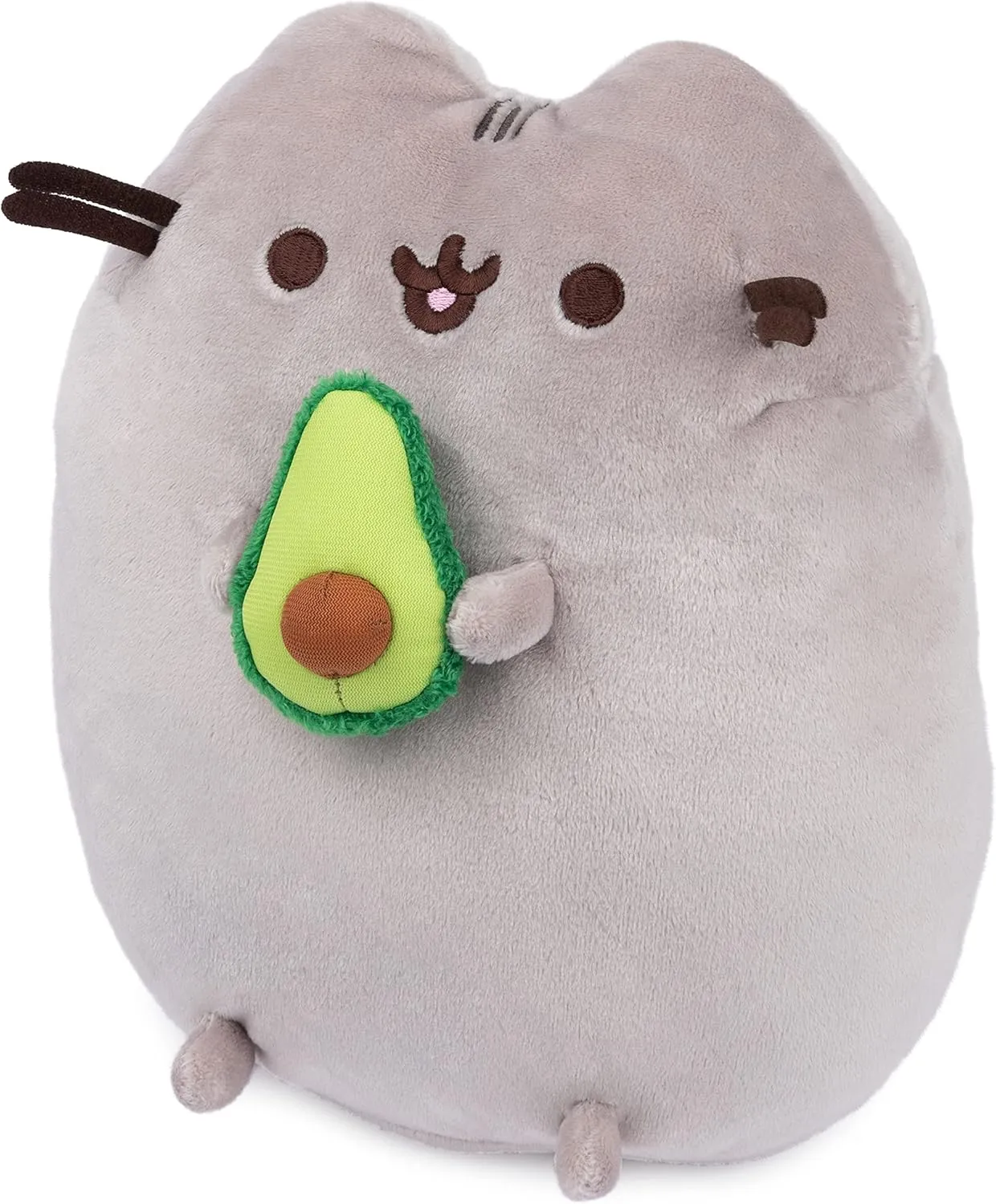 GUND Pusheen Snackable Avocado Plush, Stuffed Animal for Ages 8 and Up, 9.5”, Gray