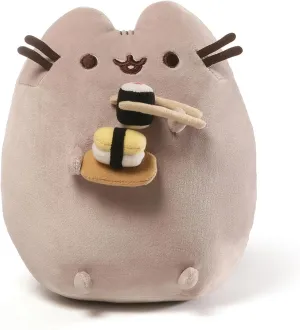 GUND Pusheen Snackable Sushi Plush, Stuffed Animal for Ages 8 and Up, 9.5”, Gray