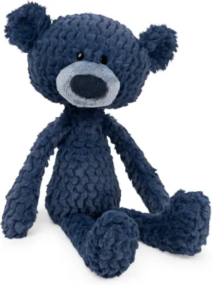 GUND Toothpick Ripple, Teddy Bear Stuffed Animal for Ages 1 and Up, Navy Blue, 15”