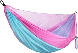 Hammock Portable Quick Set Up Mosquito Net Camping Hammock Outdoor Hanging Bed Sleeping Swing