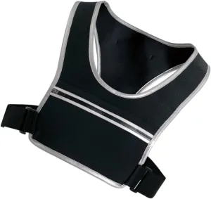 Happyyami Reflective Running Gear Vest Storage for Night Running High Visibility Reflective Strip for Safety for Jogging and Walking for Sports Enthusiasts