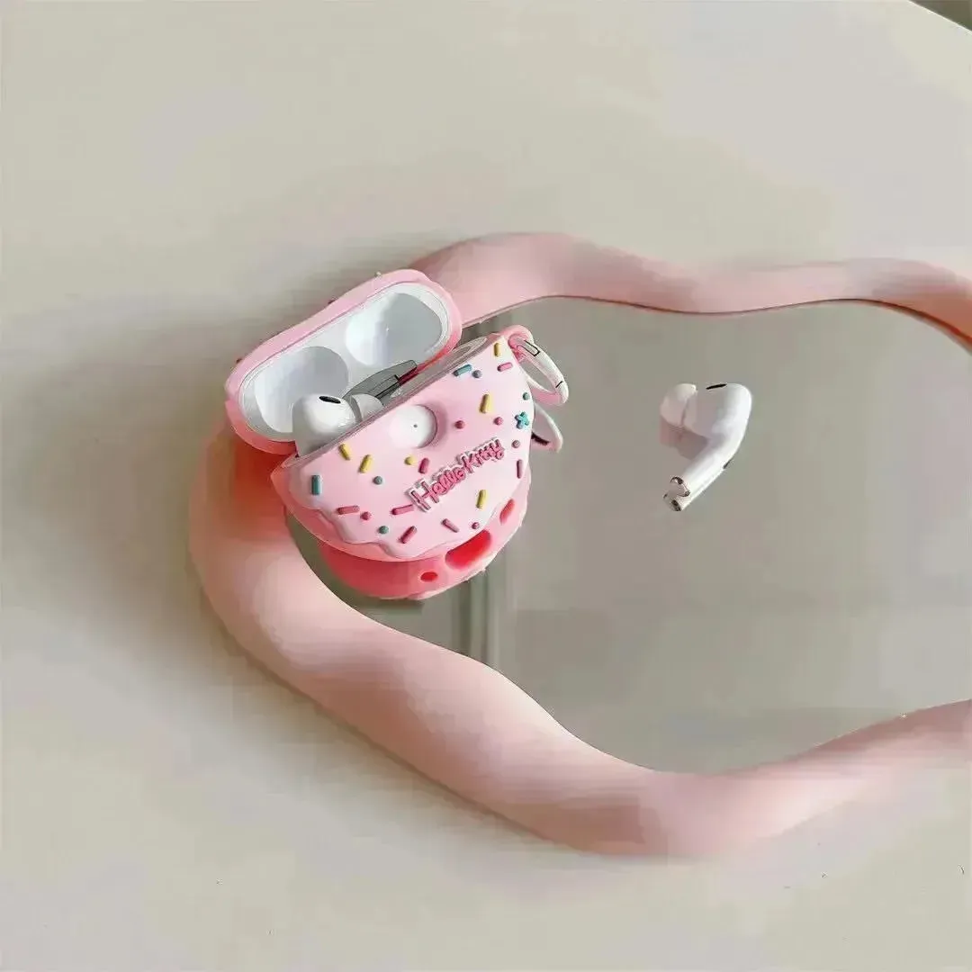 Hello Kitty Donut Protective Case (For Airpods)