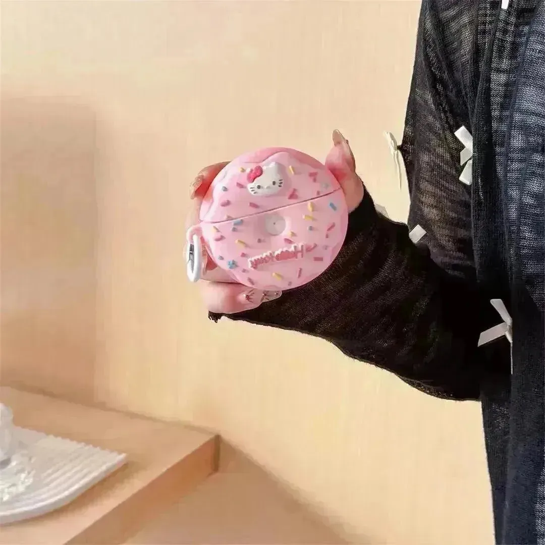 Hello Kitty Donut Protective Case (For Airpods)
