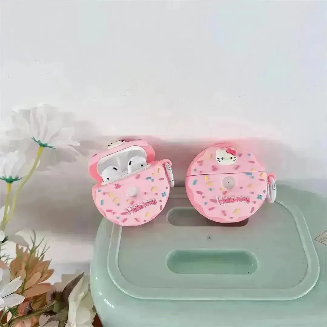 Hello Kitty Donut Protective Case (For Airpods)