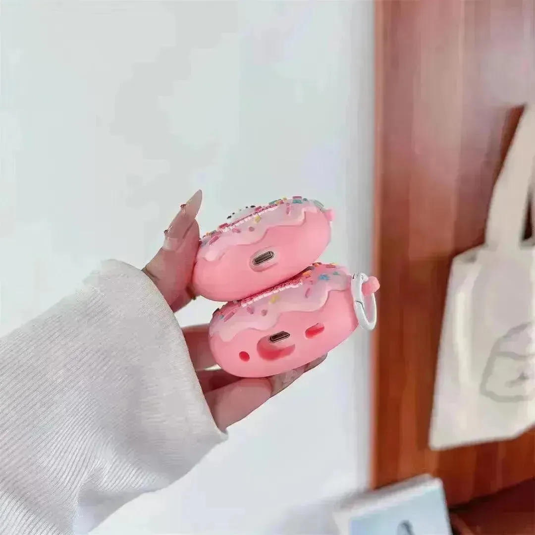Hello Kitty Donut Protective Case (For Airpods)
