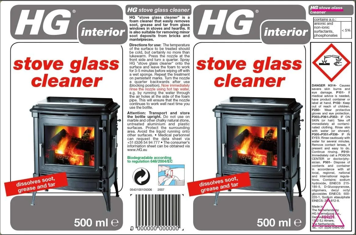 HG Stove Glass Cleaner 500ML