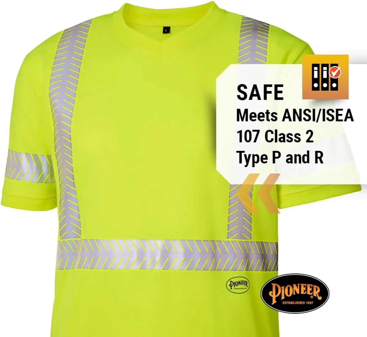 Hi-Vis Ultra-Cool Ultra-Breathable Safety T-Shirt