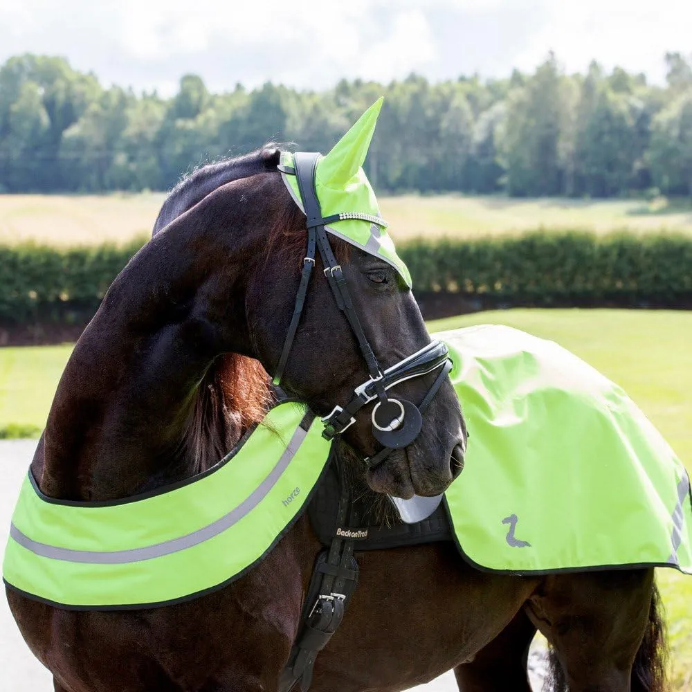 HORZE Reflective Harness - Yellow - Horse